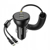 Baseus Greitas automobilinis įkroviklis 60w Usb-c + Lightning kabelis Qc 3.0