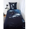 Batman patalynės komplektas, pagalvės užvalkalas apie 80 x 80 cm, antklodės užvalkalas apie 135 x 200 cm, su lygiu prekės ženklo užtrauktuku, 100% medvilnė, Renforcé