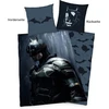 Batman patalynės komplektas, pagalvės užvalkalas apie 80 x 80 cm, antklodės užvalkalas apie 135 x 200 cm, su lygiu prekės ženklo užtrauktuku, 100% medvilnė, Renforcé