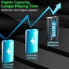 Battsea 3 x 2800 Mah įkraunamos baterijos, skirtos XBOX one/series valdikliui, su greito įkrovimo stotele, suderinama su XBOX one/one s/one x/series s priedais, XBOX valdiklio įkraunamų baterijų paketas
