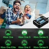 Battsea 3 x 2800 Mah įkraunamos baterijos, skirtos XBOX one/series valdikliui, su greito įkrovimo stotele, suderinama su XBOX one/one s/one x/series s priedais, XBOX valdiklio įkraunamų baterijų paketas