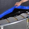 Batuto spyruoklių uždangalas 244-250 cm 8 pėdų flanšo spalvos