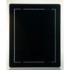 Bauluke Bart-dom juodos plastikinės revizinės durelės 25x30 cm 250x300 mm klik-klak