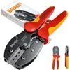 Baurix® replės Mc4 jungtims 2.5-6mm² - tinkamam Pv saulės kabelio įrengimui - elektriko įrankis profesionalams ir "pasidaryk pats" entuziastams - Magec