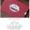 Be In Your Mind 2 vnt. pjovimo štampai žvakių forma metalo pjovimo štampai ir durų lango rėmo nėrinių įspaudimo įrankis "pasidaryk pats" albumo trafaretas, skirtas scrapbooking kortelių gamybai