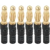 Be In Your Mind 6 vnt. Rc Esc variklio adapterio kištukas 4 mm tėtis į 3.5 mm mama ilgis 31.8 mm Rc Esc variklio kištuko adapteris Rc automobiliui, valčiai, Fpv Esc varikliui