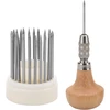 Beading Tool Ste 8×5×5 23 dalių karoliukų įrankių rinkinys Stichel karoliukų pjaustytuvas šlifavimo akmenims Stichel juvelyrinių dirbinių įrankis Juvelyrinių dirbinių gamybos įrankiai, bohemiškas