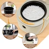 Bear Ryžiųquick cooker 3.5 puodeliai (nevirti) su garintuvu, daugiafunkcinis 350 W elektrinis mini Ryžiųquick cooker, 6 ryžių gaminimo funkcijos 2-4 žmonėms
