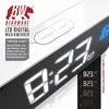 Bearware Csl Skaitmeninis žadintuvas su maitinimo šaltiniu ir itin didele 2200 mah baterija - muzikinis žadintuvas, kelioninis žadintuvas - 13 dainų ir melodijų - temperatūros ekranas - 2 žadintuvai - snaudimo funkcija - reguliuojamas apšvietimas
