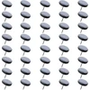 Beasafy tefloninių slystukų rinkinys, skirtas prisukti, 22 mm, baldų slystukai, tefloniniai baldų slystukai, baldų slystukai sunkiesiems baldams, apvalūs kėdžių slystukai su varžtu, skirti plytelėms, kietmedžio grindims, kėdės kojoms, 40 vnt.