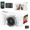 Bedee 4k skaitmeninis fotoaparatas 48 Mp 16x priartinimas kamera + 32gb kortelė