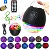 Bedee Diskotekų projektorius Disco rutulys Led Rgb atšvaitas vakarėliui lazeris + nuotolinio valdymo pultas