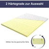 Čiužinys Bedstory 7 cm aukščio antčiužinis 160 x 200 cm, 2 viename kietumo lygiai H2 ir H3, 7 zonų antčiužinis pagamintas iš šalto putų poliuretano, antčiužinis spyruoklinei lovai, kemperiui, sofai-lovai