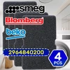 Beko 4 vnt. džiovyklės kempininiai filtrai 243x153x12 mm