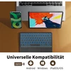 Belaidė klaviatūra su lietimės plokštele ir 7 spalvų apšvietimu