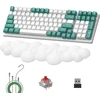 Belaidė mechaninė klaviatūra Lexonelec K6, 96% išdėstymas, Rgb