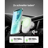 Belkin boostcharge pro magnetinis belaidis automobilinis įkroviklis su qi2 (15w) magsafe suderinamas automobilinis įkroviklis, skirtas iphone 16/15/14/13/12 serijoms su usb-c laidu ir 20w usb-c automobiliniu maitinimo šaltiniu