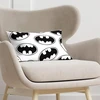 Belum Batman pagalvėlės užvalkalas Half Panama 100% organinės medvilnės pagalvėlės užvalkalas su paslėptu užtrauktuku, dydis: 30 x 50 cm