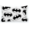 Belum Batman pagalvėlės užvalkalas Half Panama 100% organinės medvilnės pagalvėlės užvalkalas su paslėptu užtrauktuku, dydis: 30 x 50 cm