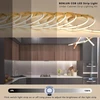Benlun 12 V Cob led juosta grindų spintelių apšvietimui virtuvėje 10 m, kerpama 4000 K natūralios baltos spalvos led juosta lipni su reguliatoriumi ir maitinimo šaltiniu spintelių apšvietimui, akustinėms plokštėms, spintelėms