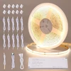 Benlun 12 V Cob led juosta grindų spintelių apšvietimui virtuvėje 10 m, kerpama 4000 K natūralios baltos spalvos led juosta lipni su reguliatoriumi ir maitinimo šaltiniu spintelių apšvietimui, akustinėms plokštėms, spintelėms