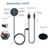 Besign Bk03 Bluetooth 5.0 laisvų rankų įranga, bluetooth imtuvas automobilio garsiakalbių sistemai su 3,5 mm lizdu