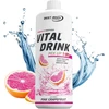 Best Body Nutrition Vital Drink Zerop® – rausvasis greipfrutas, originalus gėrimų koncentratas – sirupas – be cukraus, 1:80 paruošia 80 litrų paruošto gėrimo, 1000 ml