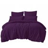 Bestlowcost patalynės komplektas luxury 160x200, vienspalvė, medvilnės satinas, violetinė