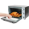 Bestron Aov31 2-in-1 mini orkaitė su iešmu, 31 litras, 1500w, nerūdijančio plieno, juoda
