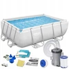 BESTWAY baseinas 56629 282x196x84 su filtro siurbliu
