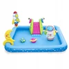 Bestway pripučiamas baseinas 228x206 cm su vandens fontana ir čiuožykla