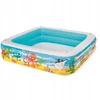 Bestway pripučiamas sodo baseinas vasara vaikams su stogeliu 140 x 140 cm