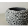 Betoninė vazono dangtis Amelia, pilka, Ø 17 cm