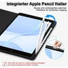 Bettdow klaviatūros dėklas, skirtas ipad 9th gen 2021/8-os kartos 2020/7th gen 2019, vokiškas qwertz išdėstymas, magnetinė nuimama apšviesta klaviatūra, dėklas su rašiklio laikikliu, skirtas ipad 10.2 colių 2019-2021, juodas