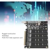 Bewinner M.2 Nvme Ssd į Pcie X16 adapteris, 4 portų Ssd masyvo kortelė, didelės spartos 4x32gbps Soft Raid kortelė su individualiu Led ekranu