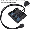 Bewinner usb 3.0 diskelių skaitytuvo priekinis skydelis, 2 x usb3.0, plug and play, nereikia maitinimo, daugiafunkcinis staliniams ir nešiojamiesiems kompiuteriams