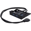 Bewinner usb 3.0 diskelių skaitytuvo priekinis skydelis, 2 x usb3.0, plug and play, nereikia maitinimo, daugiafunkcinis staliniams ir nešiojamiesiems kompiuteriams