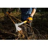 Grandininis pjūklas Bfg malkos skaldymo kirvis 1000 g, grūdintas plienas, stiklo pluoštas, neslystanti rankena, skirtas malkoms, židiniui, sodui, kt-sf2201 (1000)
