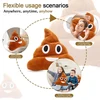 Bgnxhyb Poop pliušinis žaislas, 35 cm pliušinės kakos lėlės, mielas coca žaislas, poop pliušinė pagalvėlė, dovanos vaikams ir draugams, dovanos gimtadienio proga