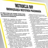 Bhp žymėjimas informacinė lentelė bendroji instrukcija lentelės ženklai