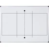 Bi-office Maya magnetinė tinklinio lenta su atspausdintu kamuoliu - 600 x 450 mm - dažyto plieno paviršius su aliuminio rėmu