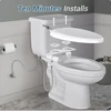 Bidet dangtis tualeto sėdynei, bidet priedas, išmanaus bidet purkštuko rinkinys Wc
