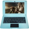 Bigmachine kompiuteris nešiojamas mini 10.1 colio 32gb windows 10 itin plonas ir lengvas netbook keturių branduolių pc hdmi usb webcam netflix youtube qwertz išdėstymas (mėlynas)