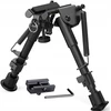 Bipod Dvikojis medžioklei Pasukamas 6"-9" + Adapteris, Aliuminio lydinys