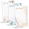 Biroyal užrašų blokų rinkinys „to Do Lists“, 3 vnt., 150 lapų, A5 formato užrašų blokas su perforuotais lapais, 3 skirtingi viršelių dizainai, užrašinė darbų sąrašams, pastaboms ir pirkinių sąrašams