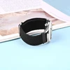 Bisonstrap Nailono Laikrodžio Dirželis: Reguliuojamas, 18-22mm