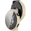 Bizon dėklas su stiklu Huawei Watch Gt 5 Pro 46 mm, smėlio