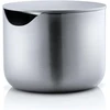 Blomus Basic 63620 pieno ąsotis su nerūdijančio plieno dangteliu + 63621 cukrinė su nerūdijančio plieno dangteliu Basic