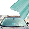 Blueshyhall Automobilio langų plėvelė, 66% Vlt žalia, saulės plėvelė, automobilio langų plėvelė, privatumo plėvelė, automobilio langas, apsauga nuo akinimo, apsauga nuo karščio, apsauga nuo saulės šoniniams langams (100 x 300 cm)