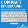 Bluestork Mini Bevielė Bluetooth Klaviatūra Azerty Pc/mac